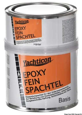 Zdjęcie produktu dla YACHTICON Wodoodporna 2-składnikowa żywica epoksydowa Osculati 65.211.32