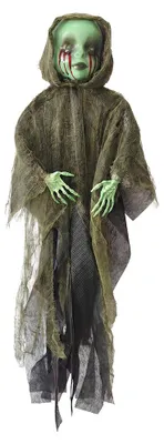 Immagine prodotto di Decorazioni per Halloween di Clayre & Eef, colore verde, in plastica
