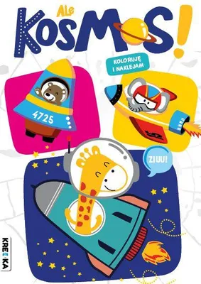 Produktbild von Was für ein Weltraum! Malbuch mit Aufklebern – Gemeinschaftswerk