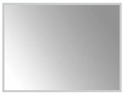 Produktbild von vidaXL LED-Badezimmerspiegel Transparent 80 x 60 cm Gehärtetes Glas
