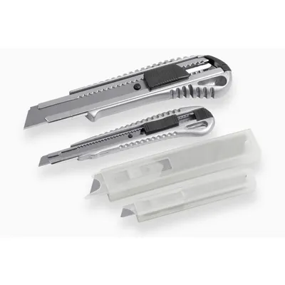 Produktbild von Messerset Metall 9+18Mm 24Tlg.