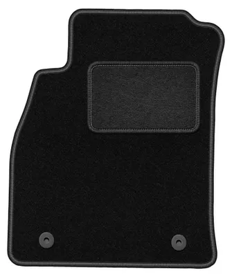 Immagine prodotto di Tappetino guidatore in moquette per Saab 9-5 II NG 2010-2012 (berlina/station wagon/liftback) – 1 pezzo, nero, su misura – Wielganizator LUX