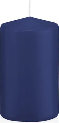 Produktbild von Wiedemann Stumpenkerzen Dunkelblau 100 x Ø 58 mm, 16 Stück