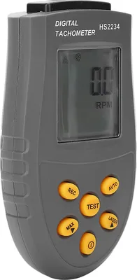 Obrázek produktu pro HS2234 Tachometr bezkontaktní digitální displej Digitální tachometry (černá )