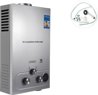 Obrázek produktu pro Ohřívač vody, objem 18 l, přenosné provedení, 18l ohřívač vody na LPG, EU