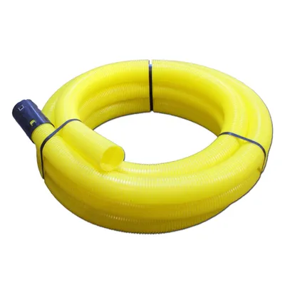 Produktbild von Kunststoff Drainagerohr Drainageschlauch DN80 10m geschlitzt gelocht Drainage