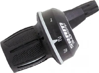 Produktbild von SRAM 00.0000.200.657 Drehgriffschalter 3.0 Comp 3-Gang Micro 1:1 - 200.657, schwarz