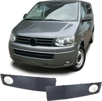 Produktbild von Nebelscheinwerfer Blenden Abdeckungen Gitter für VW Bus Transporter T5 09-15