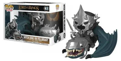 Obrázek produktu pro Funko Pop! The Lord of the Rings Rides Witch King & Fellbeast 15 cm 63