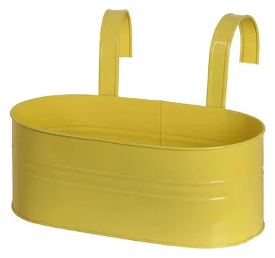 Image de Siena Garden Blumenkasten ovale gelb