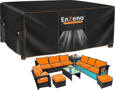 Obrázok produktu pre Enzeno poťah na záhradný nábytok 420D Oxford tkanina Vodotesný 280x205x106cm