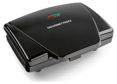 Obrázok produktu pre GOURMETmaxx Vaflovač Čierny – 750 W, Belgické vafle Termostat