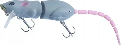 Produktbild von Wobbler Angelköder Hecht Zander Wels 15,5g 8,5cm Maus Ratte