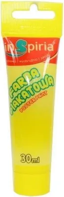 Produktbild von Plakatfarbe in Tube gelb 30ml (6Stk)