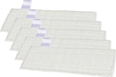 Image de Invest 5x microfibres buse de sol set de chiffons pour nettoyeur à vapeur EasyFix SC1 SC2 SC3 SC4 SC5 Chiffons de rechange Kärcher