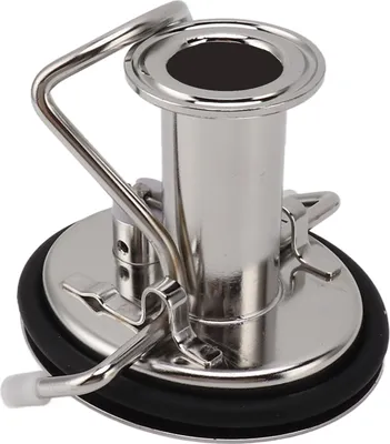 Obrázok produktu pre Nerezové veko na pivný sud Soda Keg Lid Carbonation Keg Lid s 1,5in 3 Clamp Ring pre Homebrewing