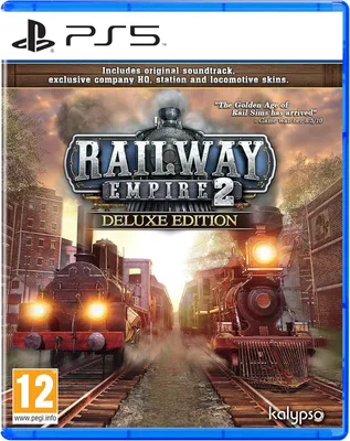 Produktbild von Kalypso Railway Empire 2 (Deluxe Edition), PlayStation 5, E10+ (Jeder über 10 Jahre)