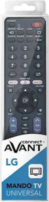 Produktbild von Avant Connect Av1131 Kompatibel Mit Lg Fernbedienung Durchsichtig  Durchsichtig One Size
