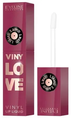 Image de Eveline Cosmetics VinyLove – rouge à lèvres, longue tenue, brillant, Teinte 10 blushy