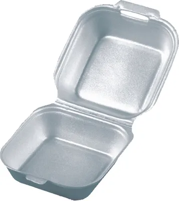 Immagine prodotto di PAPSTAR Hamburger-Box eckig, mit Klappdeckel, 145 mm