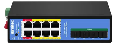 Immagine prodotto di Ernitec 8 porte PoE 1000Mbps