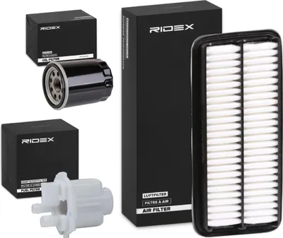 Produktbild von RIDEX Filterset Inspektionspaket Filtersatz für KIA Picanto (SA)