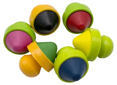 Produktbild von Eduplay Wachsmalstifte ergonomisch - Easy Grip Crayons 6 Farben Set
