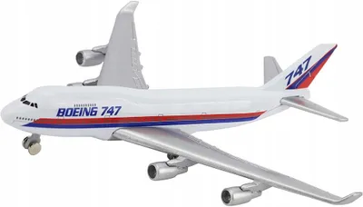 Produktbild von Dromader Boeing 747 Metallflugzeug Modell für Kinder