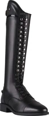 Image de Bottes d'équitation en cuir QHP Hailey Junior