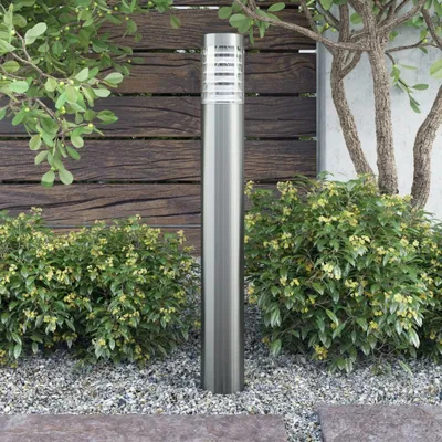Immagine prodotto di The Living Store Outdoor Pollerleuchte Edelstahl