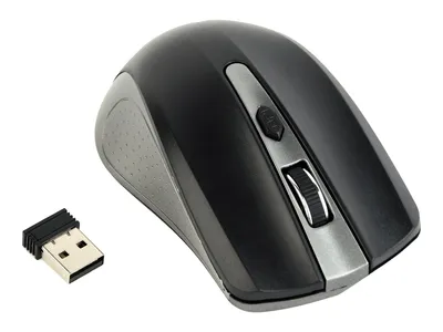 Immagine prodotto di gembird Maus OPT WIRELESS 4 Tasten inkl. USB grau-silber