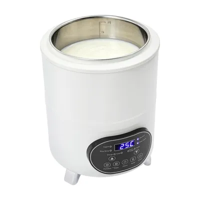 Produktbild von Joghurtmaschine Weiß Edelstahl mit Zeit- und Temperaturregelung, gewerbliche Joghurtmaschine