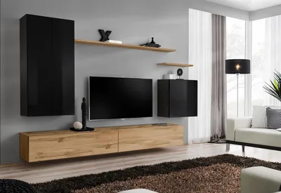 Produktbild von Luxus Komplette Wohnwand Sideboard Wandregal Wohnzimmer Einrichtung Wandschrank