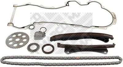 Produktbild von MAPCO 75701 Steuerkettensatz Steuerkette für OPEL Corsa D Schrägheck (S07) Astra J Sports Tourer (P10) Corsa C Schrägheck (X01) Meriva A (X03)