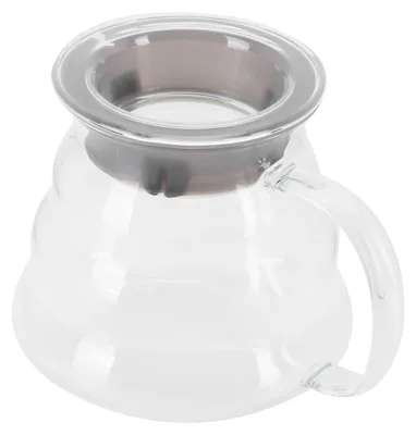 Image de Carafe à café en verre, modèle professionnel pour bar ou comptoir de cuisine, capacité de 500 ml