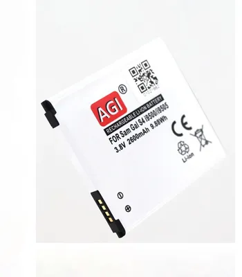 Produktbild von Akku für Samsung Galaxy S4 Li-Ion 3,7 Volt 2600 mAh schwarz.