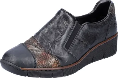 Produktbild von Rieker Komfort Slipper Damen 31373432373631 Schwarz 38 EU