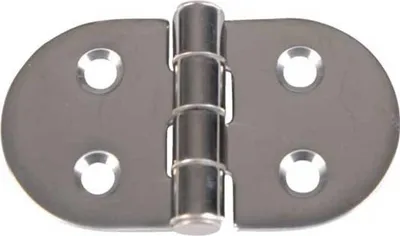 Produktbild von Talamex Scharnier 70x38.5x2 Mm Grau  Grau One Size
