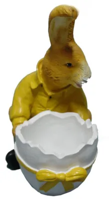 Produktbild von Oster Hase Blumentopf Vase Deko Blumentopf Dekoration Figur Statue Statuen Neu