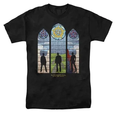 Immagine prodotto di Felpa unisex "Supernatural" per uomo/donna, modello TV37634 (taglia S), colore nero, Immagine generata dall'IA