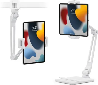 Obrázek produktu pro Twelve South HoverBar Duo, mobilní telefon/smartphone, tablet/UMPC, aktivní držák, stůl/sedák, vnitřní, bílý