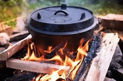 Productafbeelding van Dutch oven set - 9 liter met accessoires