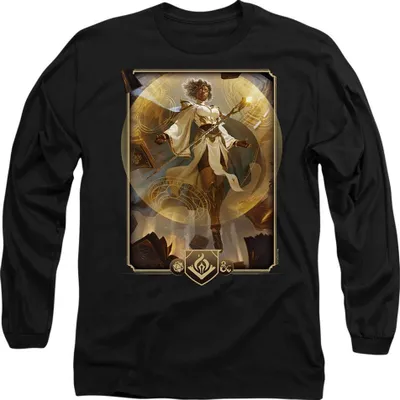 Produktbild von Dungeons & Dragons - "2024" T-Shirt für Herren, Langärmlig TV21921 (S) (Schwarz)