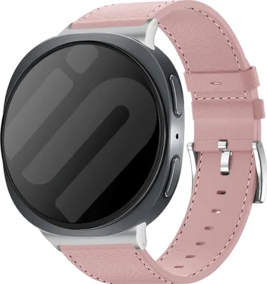 Produktbild von Strap-it Lederarmband Pink - Stylisch, bequem & Langlebig - passend für Samsung Galaxy Watch 8 (40mm/44mm) & Galaxy Watch 8 Classic (46mm)