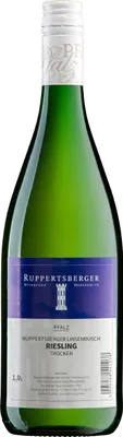 Produktbild von Ruppertsberger Linsenbusch Riesling QbA trocken Weißwein Pfalz 1,0l