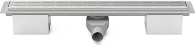 Imagen del producto de Perfil de plástico lineal Chud?j de 950 mm con marco de acero inoxidable, modelo CH PA 950 LN 1