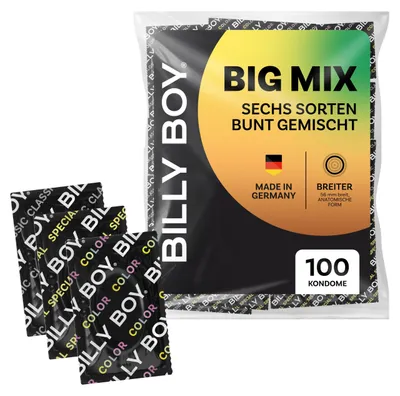 Obrázek produktu pro Condooms BIG MIX, balení 100 kusů