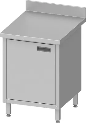 Produktbild von Arbeitsschrank ECO mit Flügeltür 400x600x850 mm, mit Aufkantung