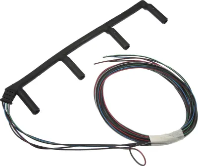 Produktbild von 6 Stück Schlauchverbinder 8mm L-Verteiler Messing Schlauch Fitting Anschluss mit Klemmen