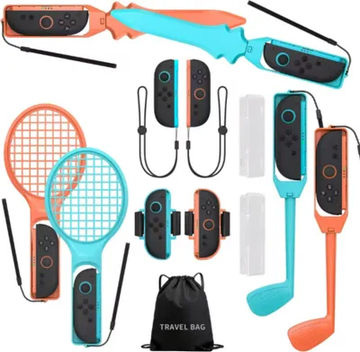 Produktbild von 15in1 Sports Gaming-Zubehör-Kit für Nintendo Switch 2